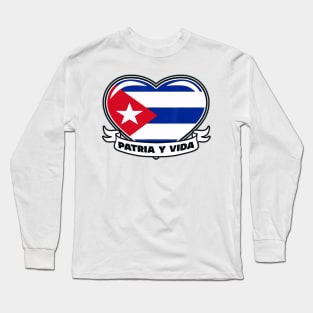 Cuban American Proud Cuban Long Sleeve T-Shirt